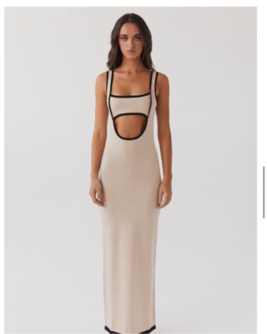 dress:Lost In Paris Knit Maxi peppermayo - Image 3