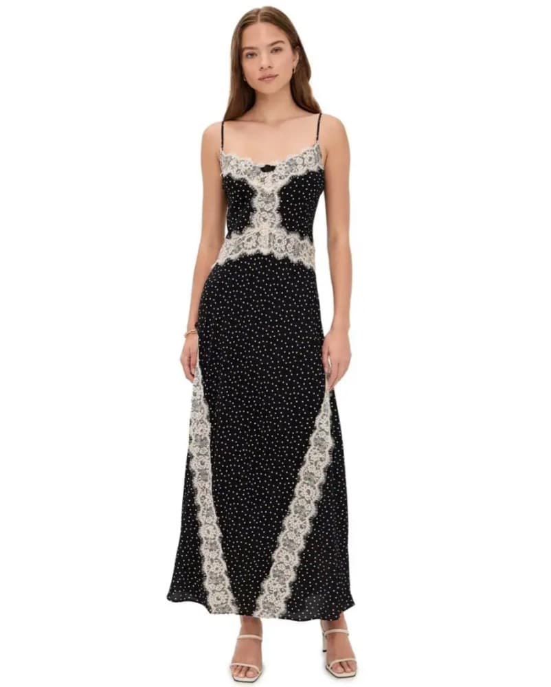 Hill House Francesca Dress Black Polka - Image 5