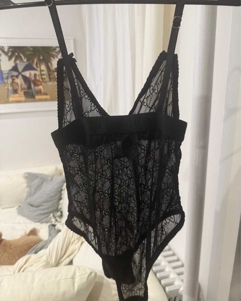 Sheer Gucci Bodysuit - Image 2