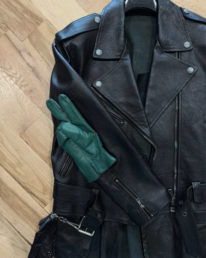 Raf Simons Leather Jacket  - Image 4