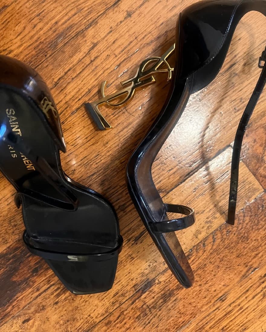 YSL Sandals Sz 38 - Image 5