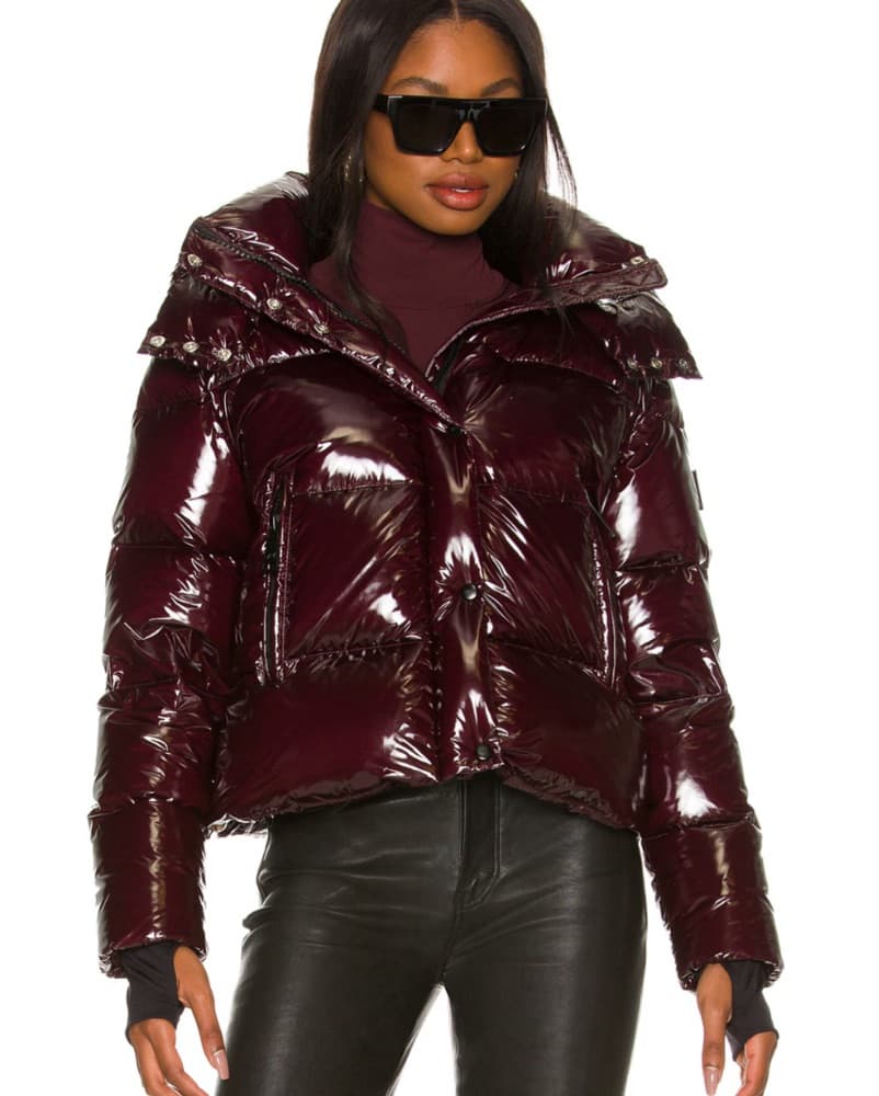 Jordy Jacket In Merlot  - Image 2