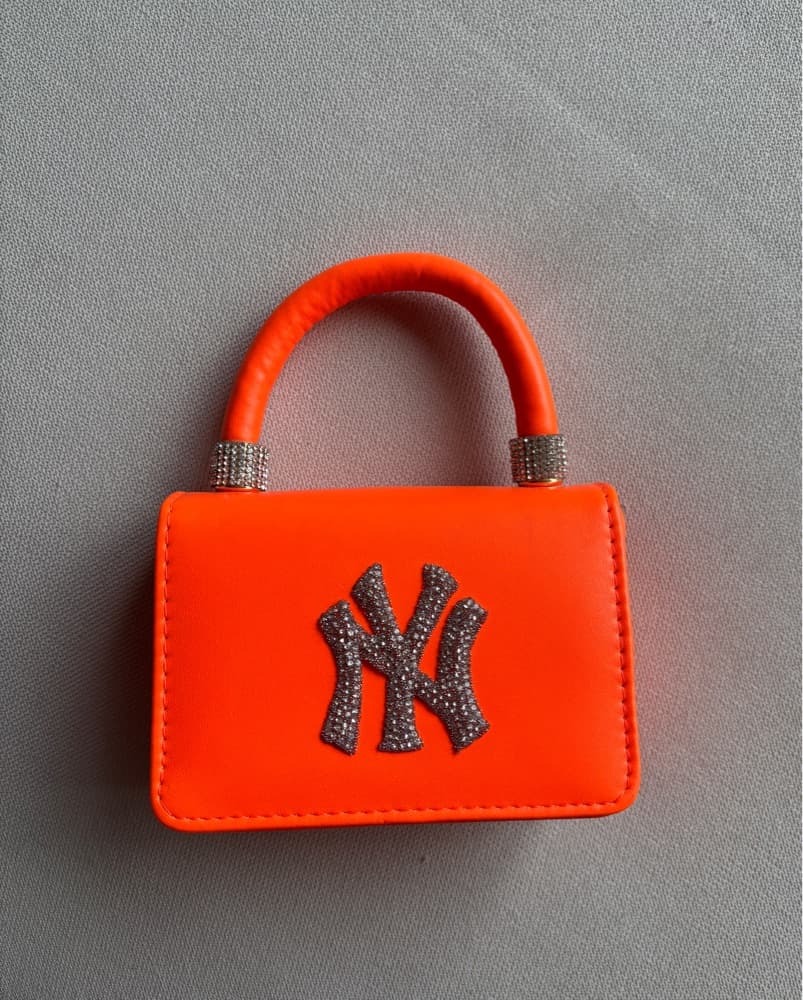 Orange NY Mini purse - Image 1