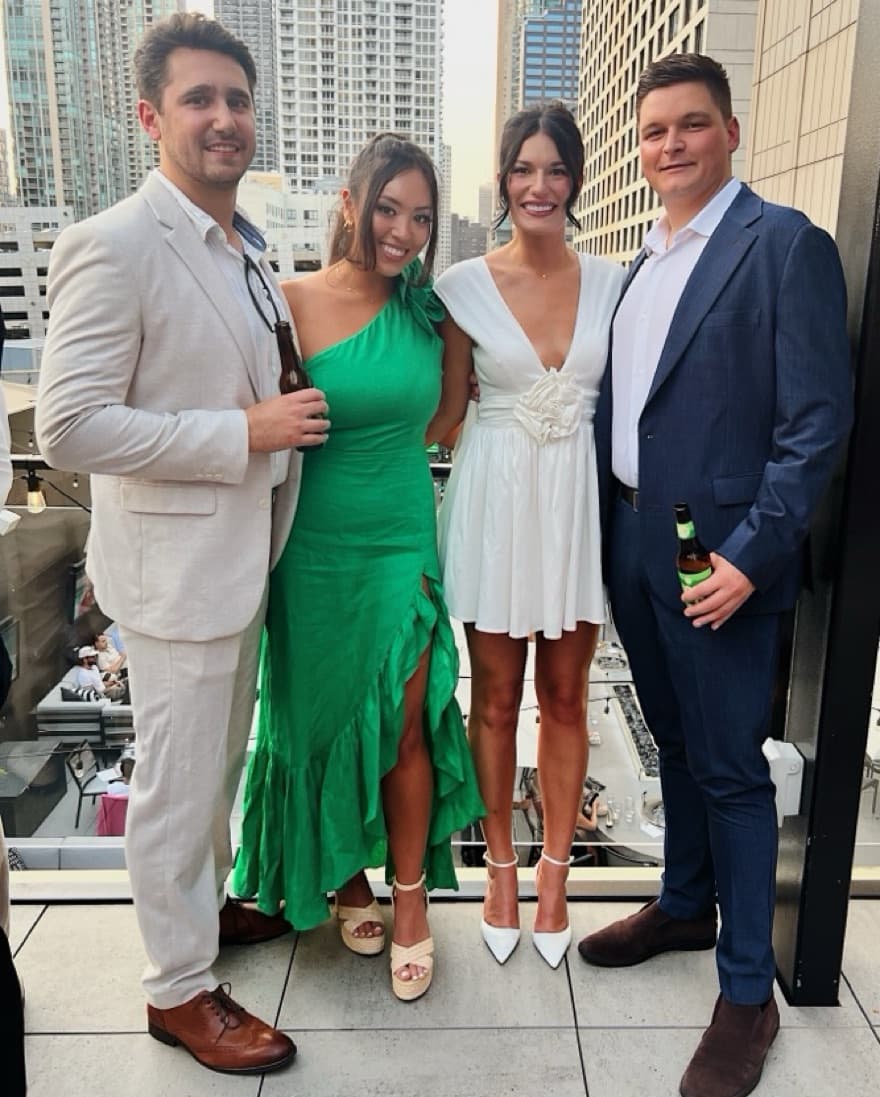 Yumi Kim Rocky Dress in Linen Green - Image 5