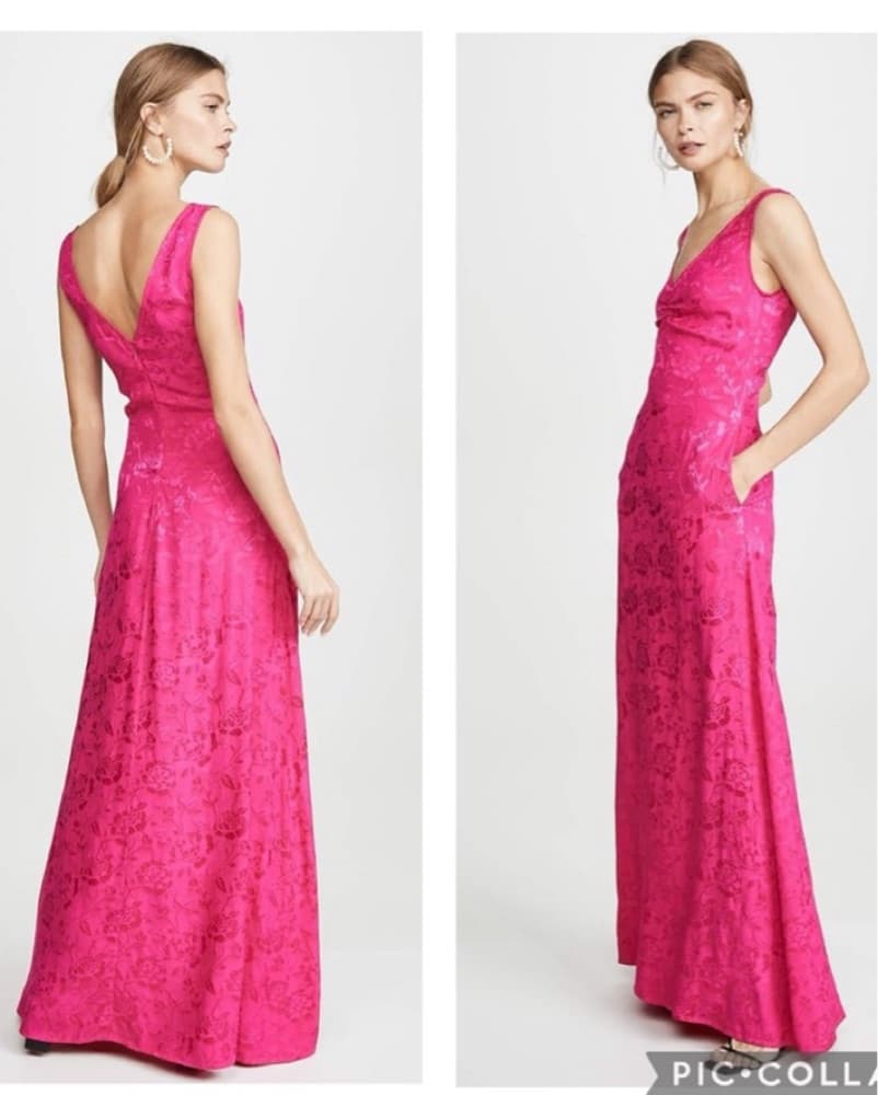 Staud Setter Pink Dress - Image 2