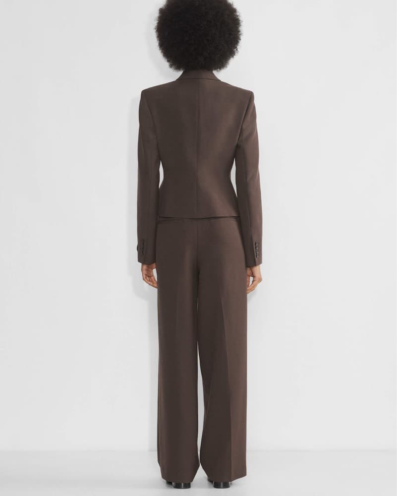 Aritzia Babaton Brown Structured Blazer - Image 4