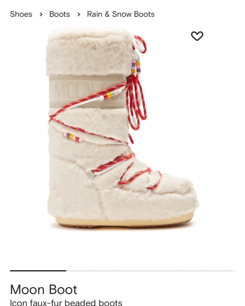 Moon Boots Faux Fur Size 8-9.5 - Image 5