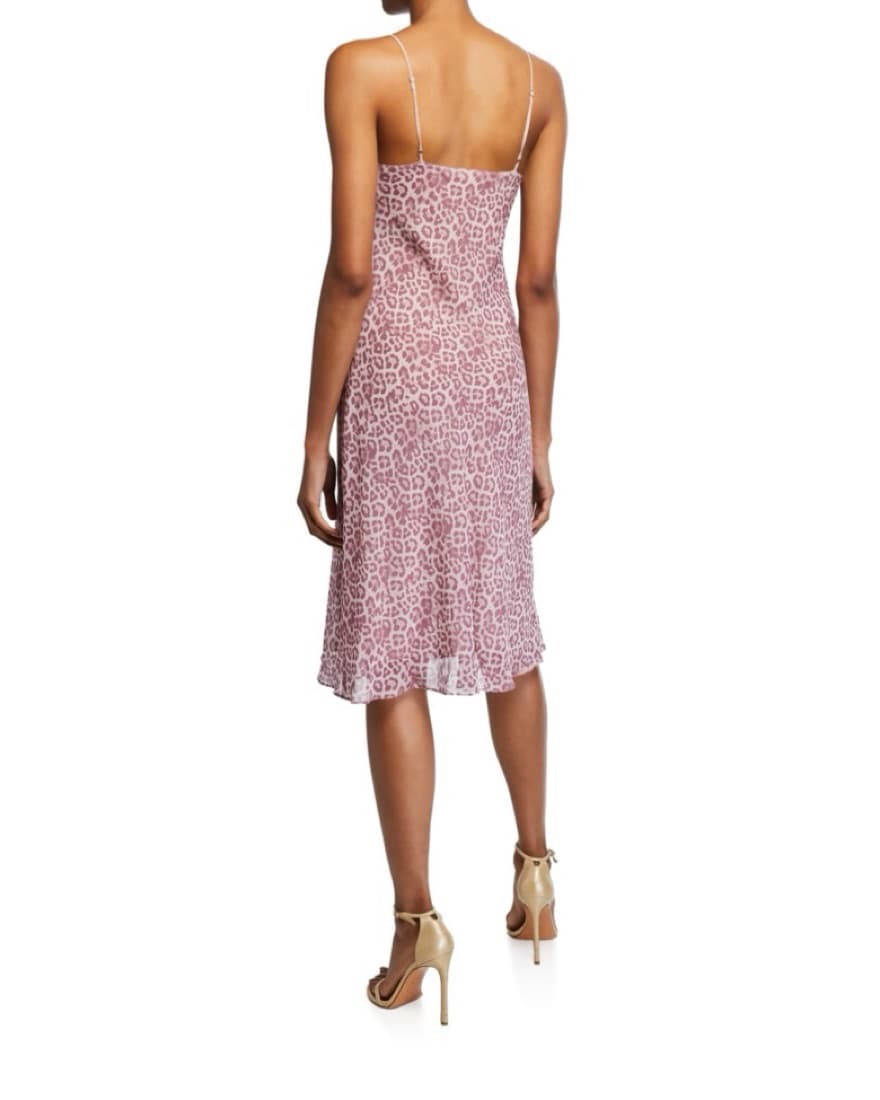 Pink Leopard Slip Dress - Image 3