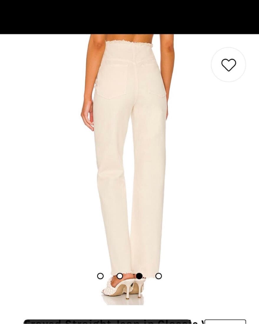 We Wore What Cream Jeans - Image 2