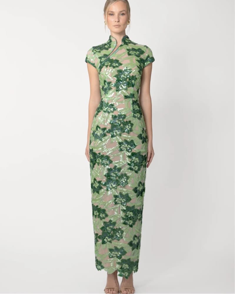 Sau Lee Seraphine Embellished Dress Sz 0 - Image 4