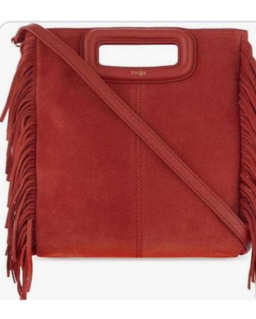 MAJE RED BAG - Image 1