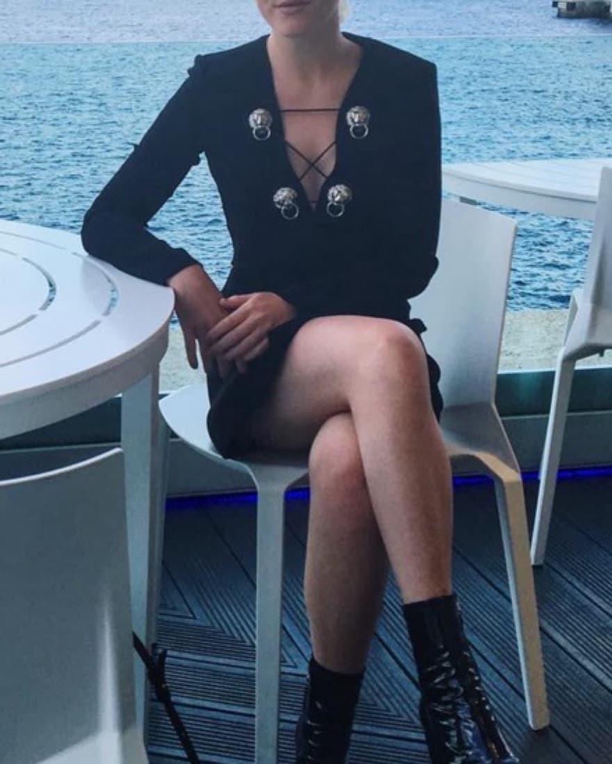 Black Versus Versace Mini Dress - Image 2
