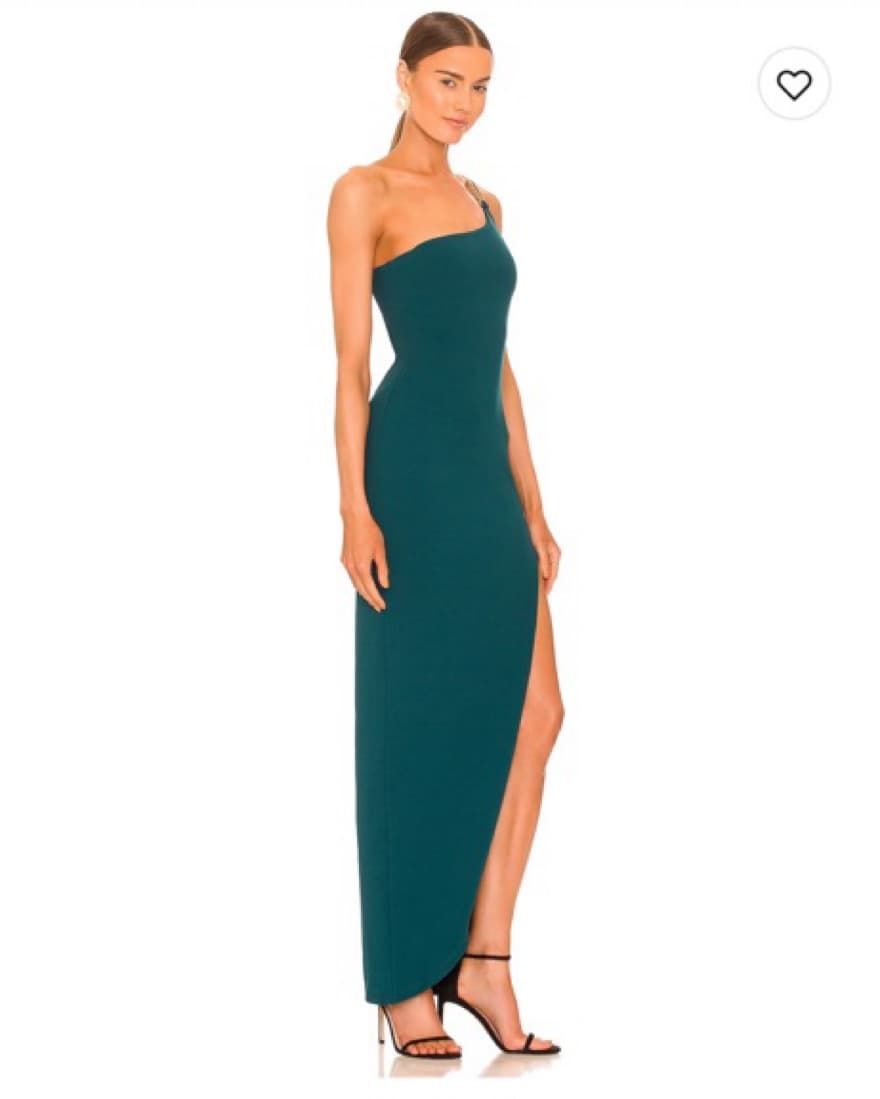 Nookie One Shoulder Gown - Image 3