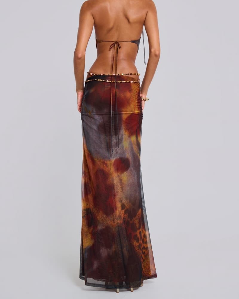 Jaded London Leopard Print Maxi Dress - Image 5