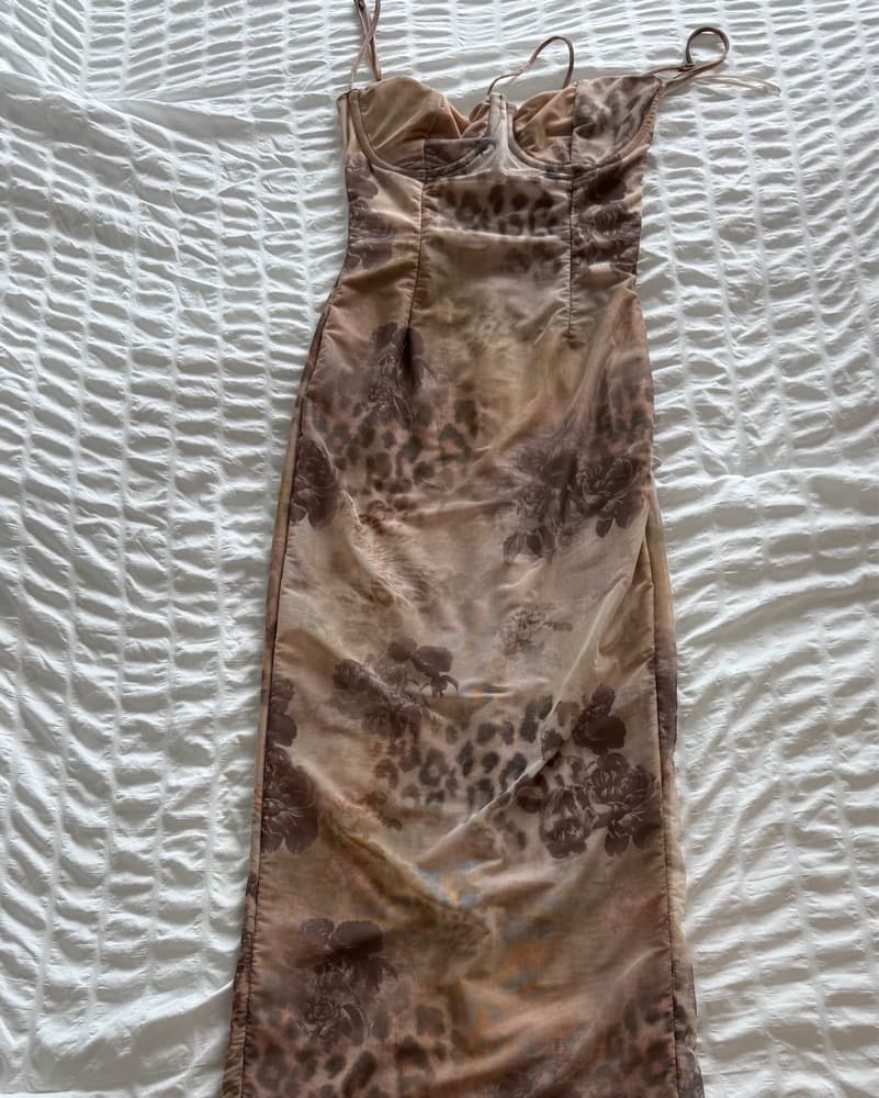 House Of CB Aiza Floral Dress  - Image 3