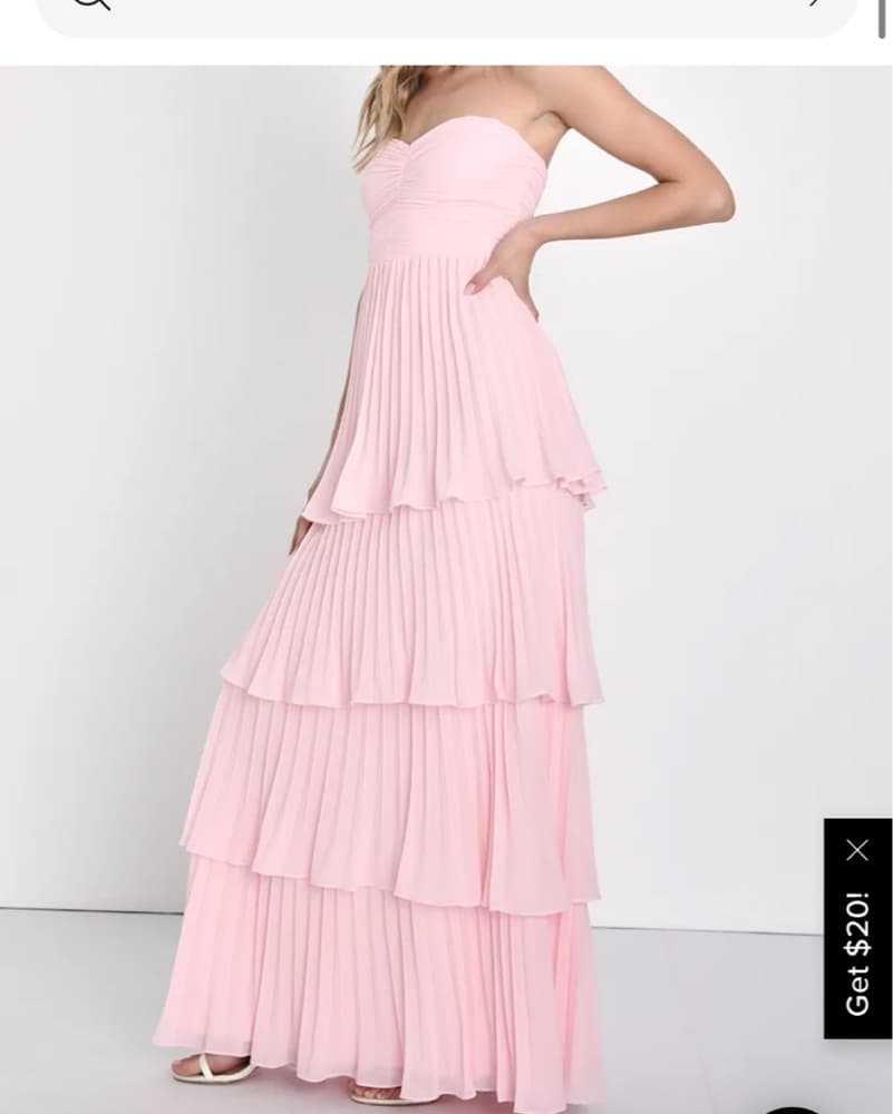Lulus Tiered Maxi Dress - Image 2