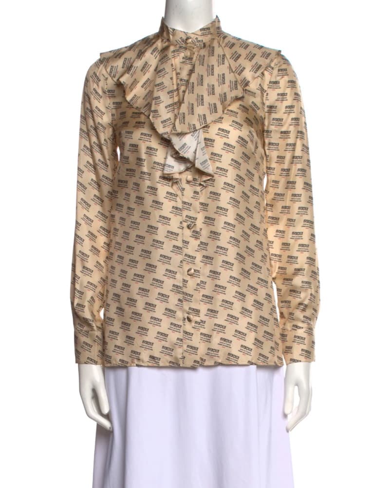 Gucci Silk Shirt | 40 - Image 1