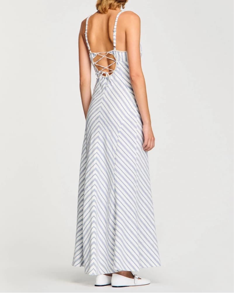 SANDRO - Striped Maxi Dress - Image 2