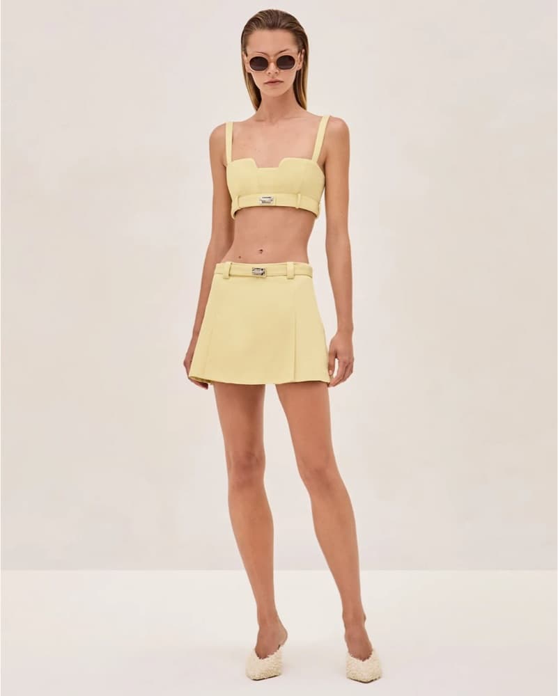 Alexis Yellow Skirt Set  - Image 1