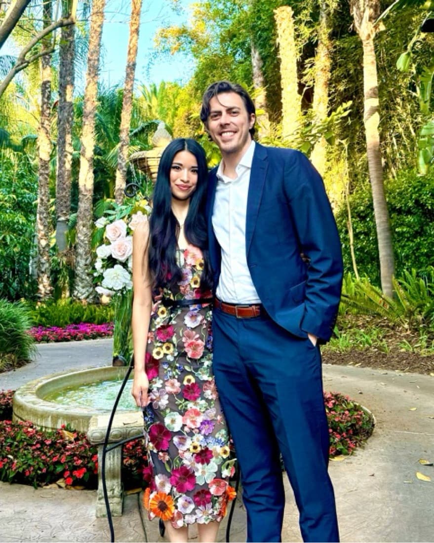 Bronx and Banco Floral Midi Dress - Image 1