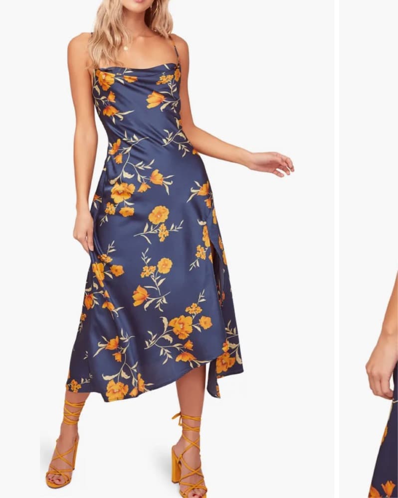 Astr The Label Gaia Floral Midi - Image 5