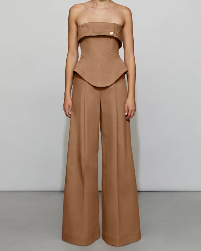 Et Ochs Bustier Jumpsuit - Image 2