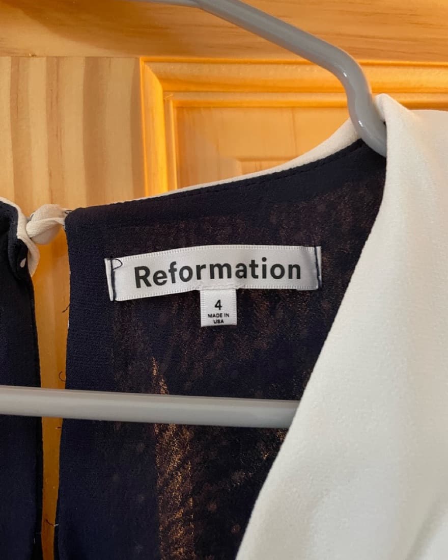 Reformation Edalene Dress - Image 4