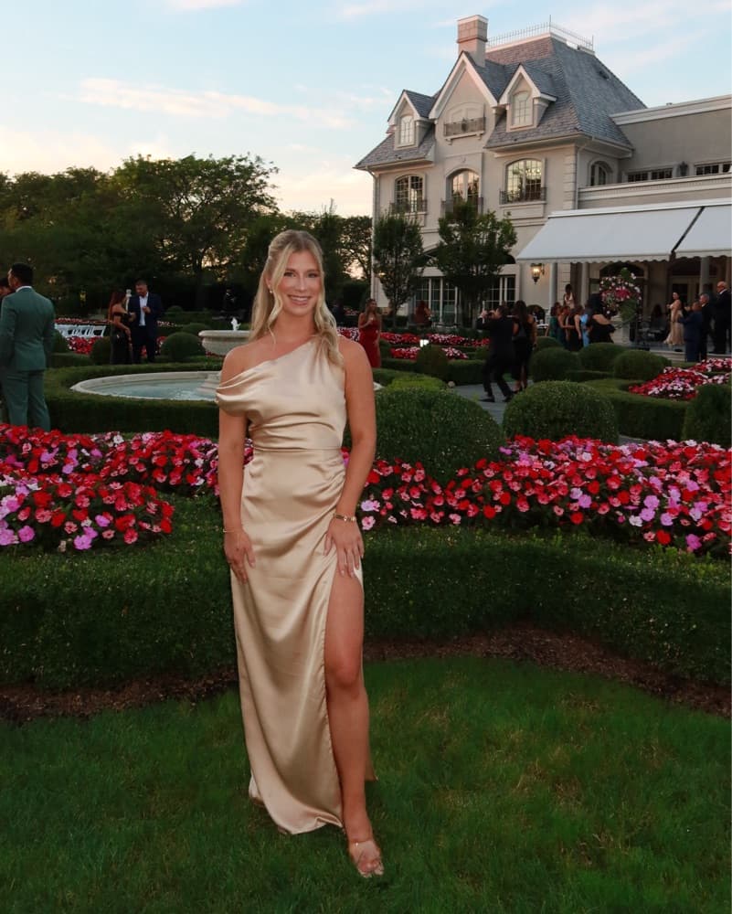 Show Me Your Mumu Champagne Formal Dress - Image 1