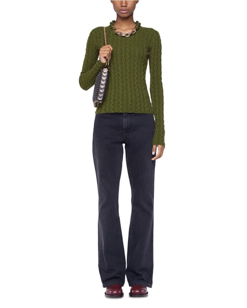 Rabanne Cashmere Chain Necklace Sweater  - Image 3