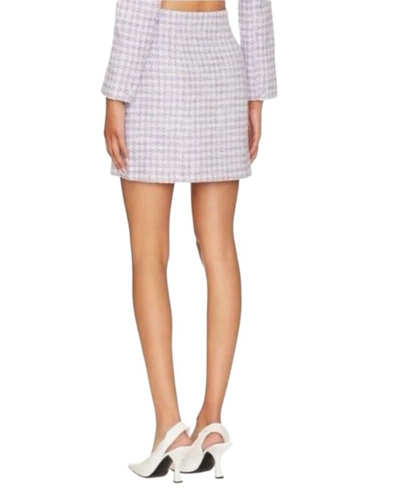 Favorite Daughter Houndstooth Mini Skirt - Image 4