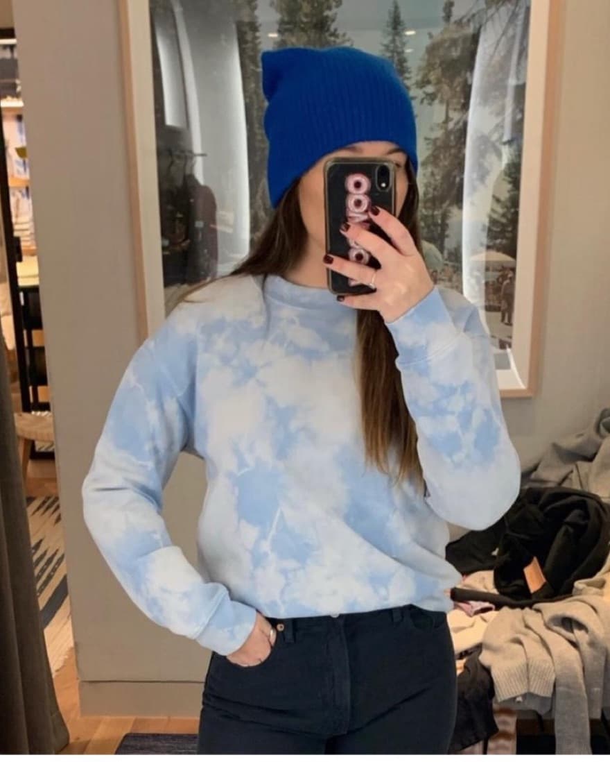 Raquel Allegra Tie Dye Sweatshirt NWT  - Image 1