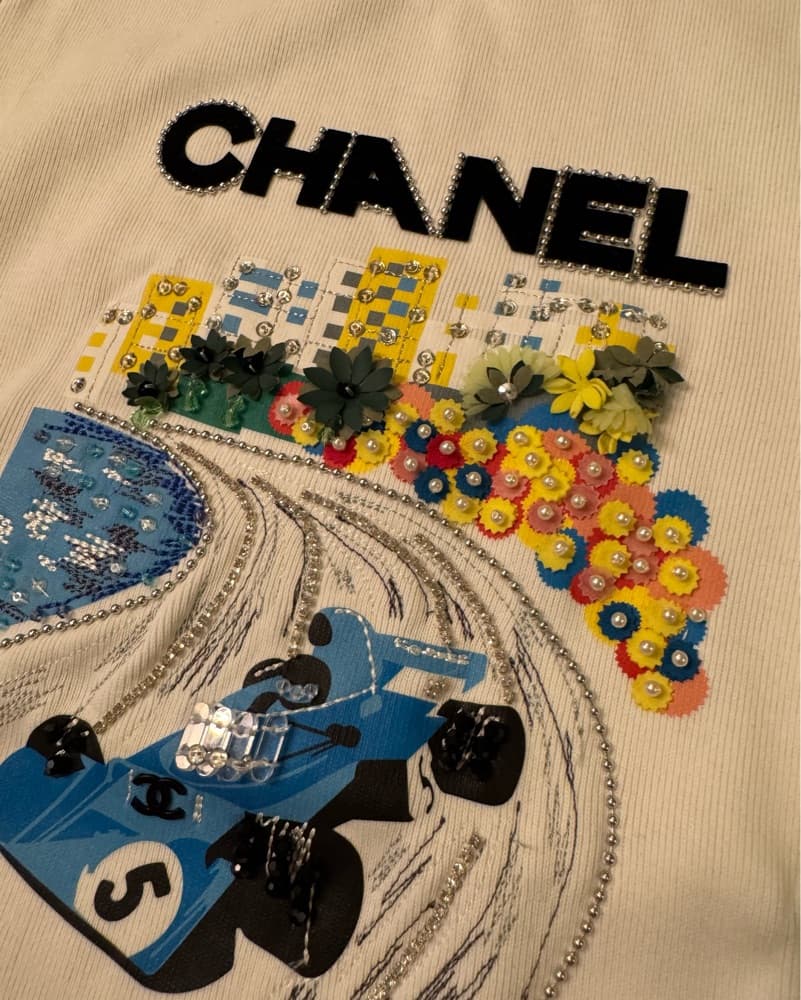 Chanel F1 Tee - Image 3