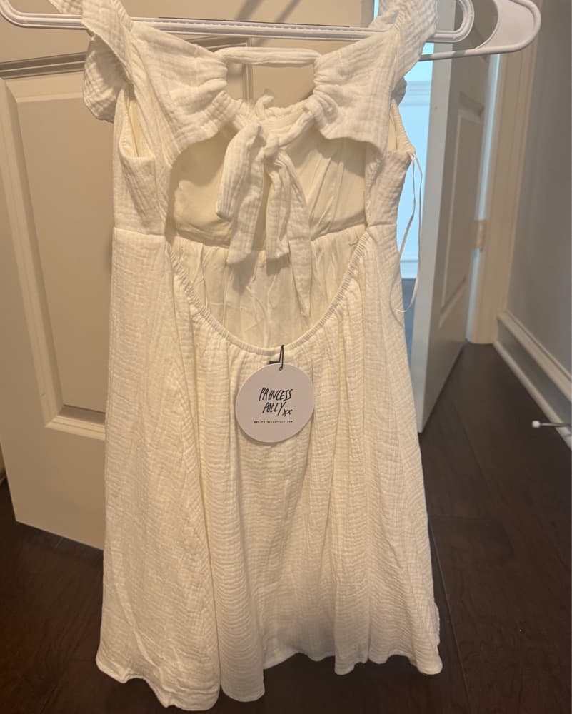 Princess Polly White Babydoll Mini - Image 2