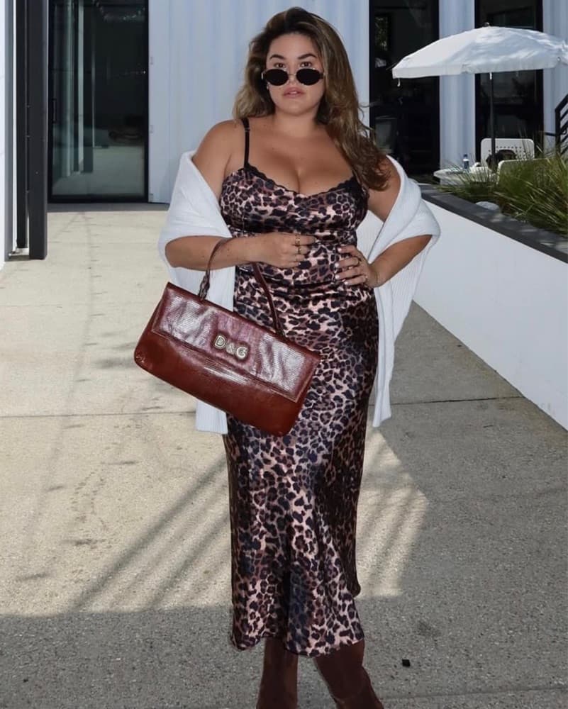 Chic Leopard Print Matching Set - Image 1