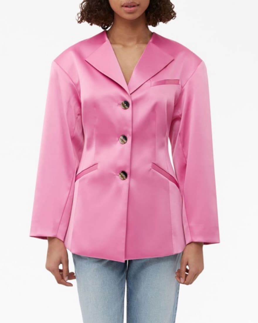 Ganni Oversized Blazer - Image 4