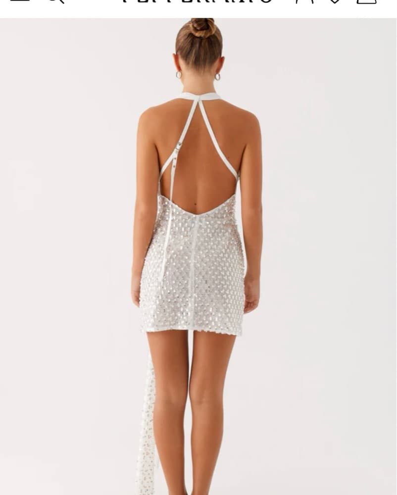 Cinta Sequin Mini Dress - Image 2