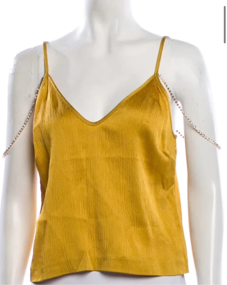 Rhinestone Strap Camisole  - Image 2
