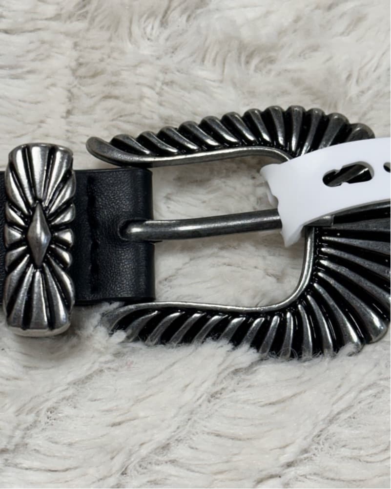 Stylish Studded Western Belt - Image 2