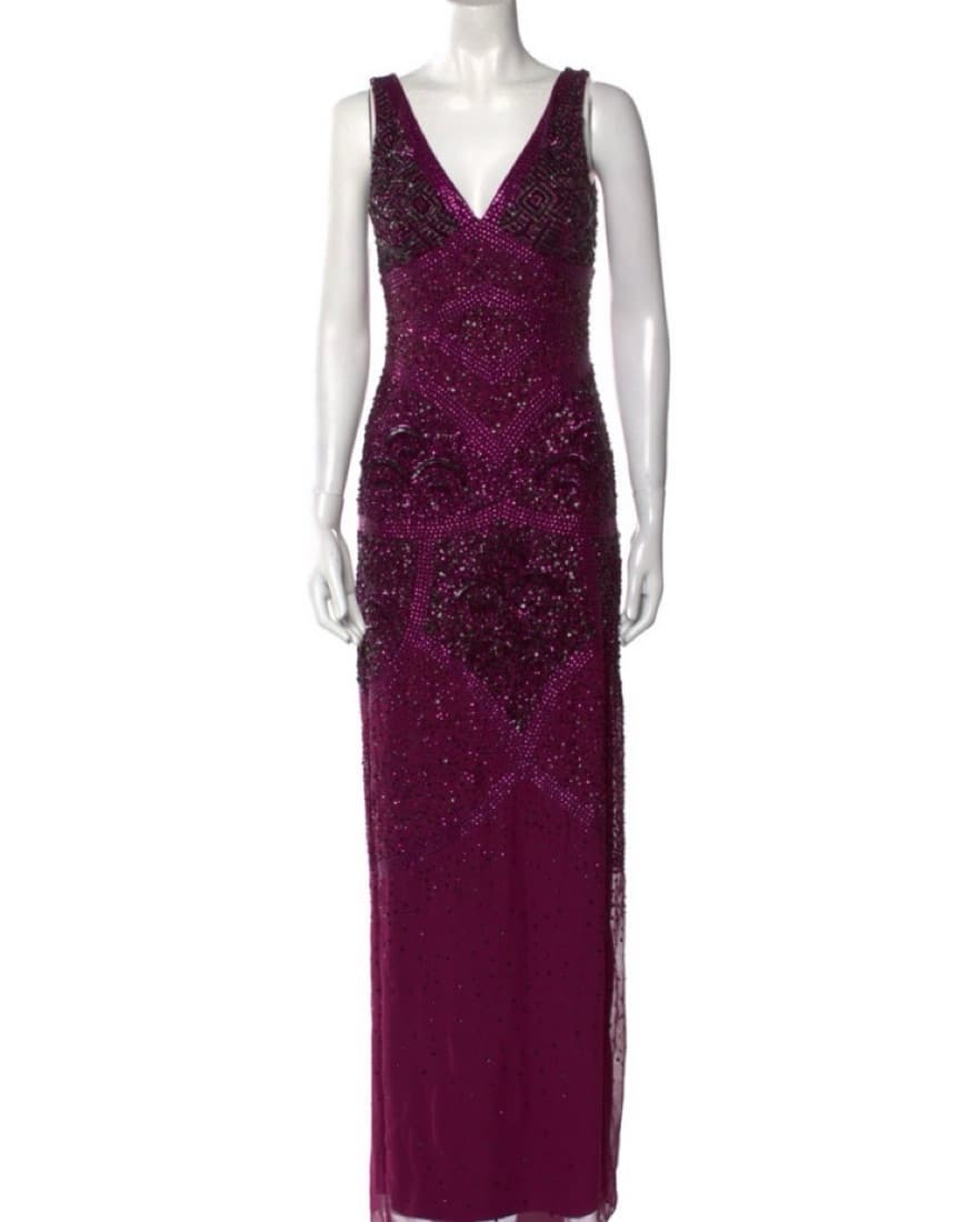 Purple/magenta Formal Gown (Aidan Mattox - Image 1