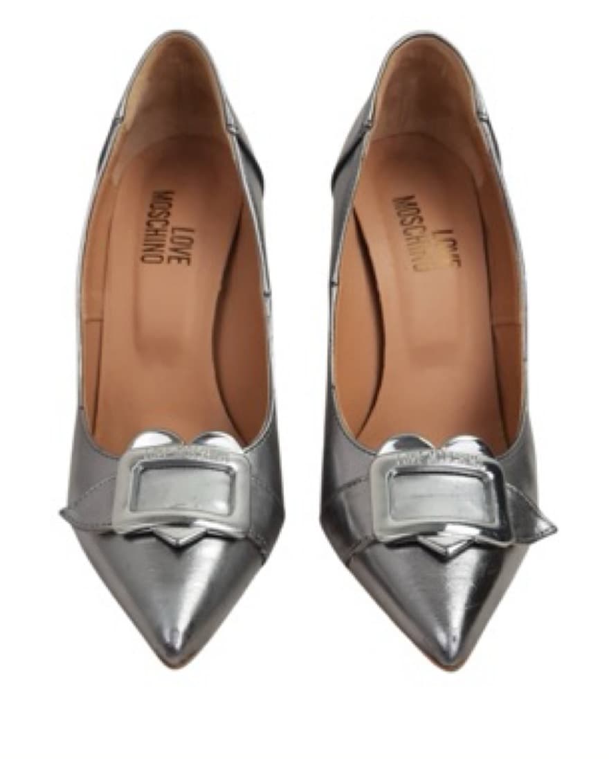 Love Moschino Heart Buckle Heels - Image 2
