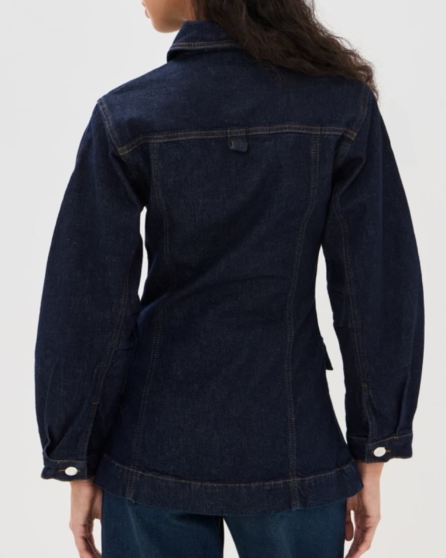 Aligne Milly Waisted Denim Jacket - Image 4