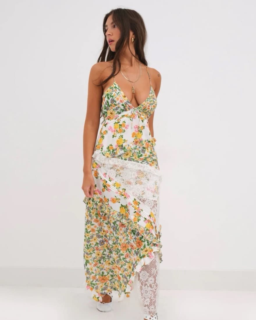 For Love & Lemons Rosalyn Dress - Image 1