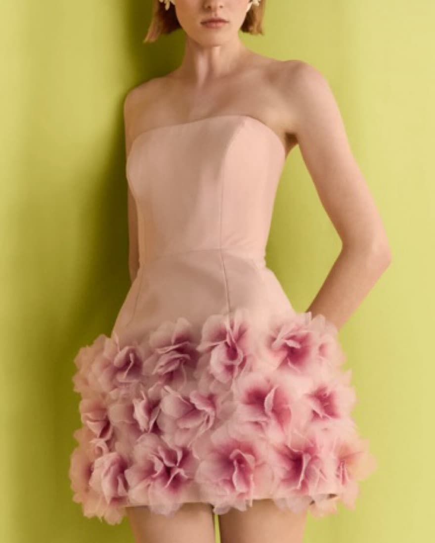 Helsi Flower Mini Dress - Image 2
