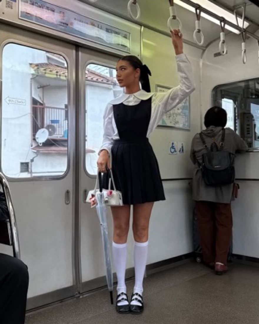 Pilot Pinafore Dress SANDY LIANG - Image 2