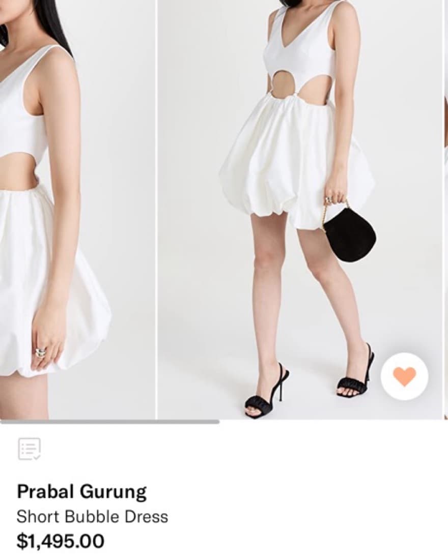 Prabal gurung Cutout Dreas - Image 2
