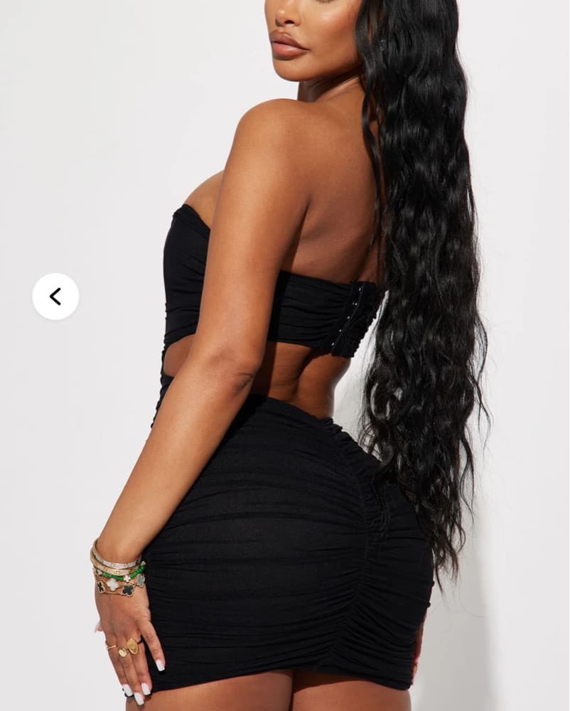 Dangerous Savage Mini Dress - Black - Image 3