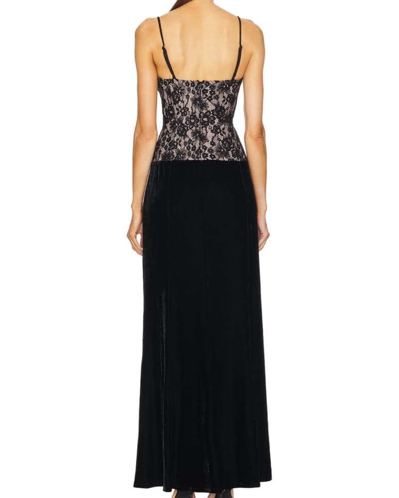 Lovers Friends Black Drop Waist Dress - Image 3