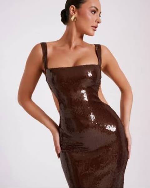 Meshki Sequin Maxi Dress - Image 2