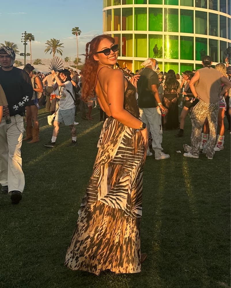 Jaded London Animal Print Maxi Dress - Image 3