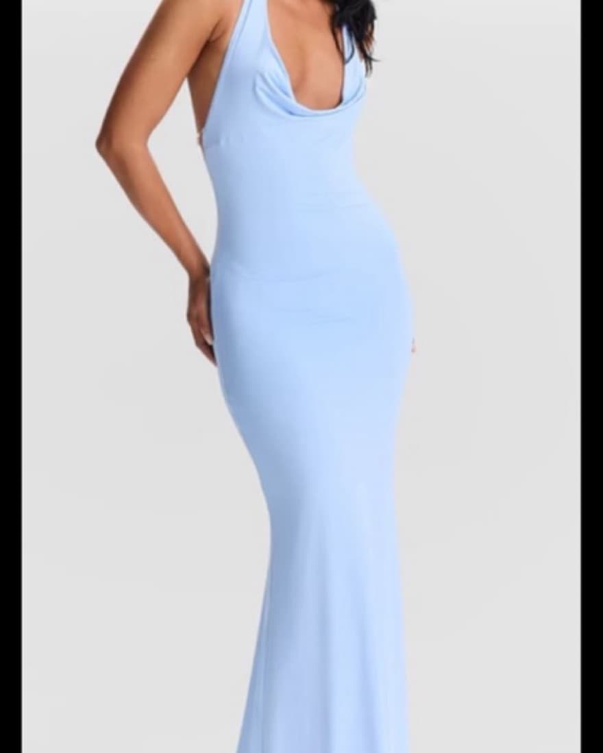 Sasha Therese Harper Dress Blue - Image 1